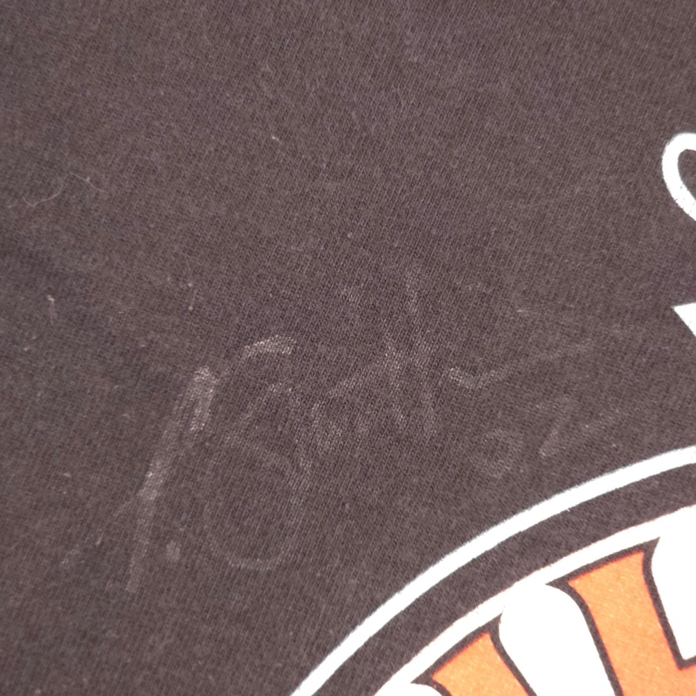 Signed Harley Davidson Milwaukee Rally Long Sleeve Graphic Tee Large Vintage Y2K